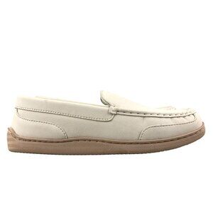 MySlippers MyPillow NWOT Women's Size 11 Beige All Season Mocs Leather Loafers